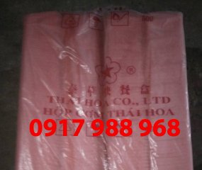 Hộp Cơm Bao Bì Màu Đỏ